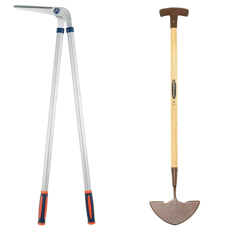 Spear and Jackson 4900RSS Razorsharp Steel Edging Shears & 4164NB Elements Edging Knife