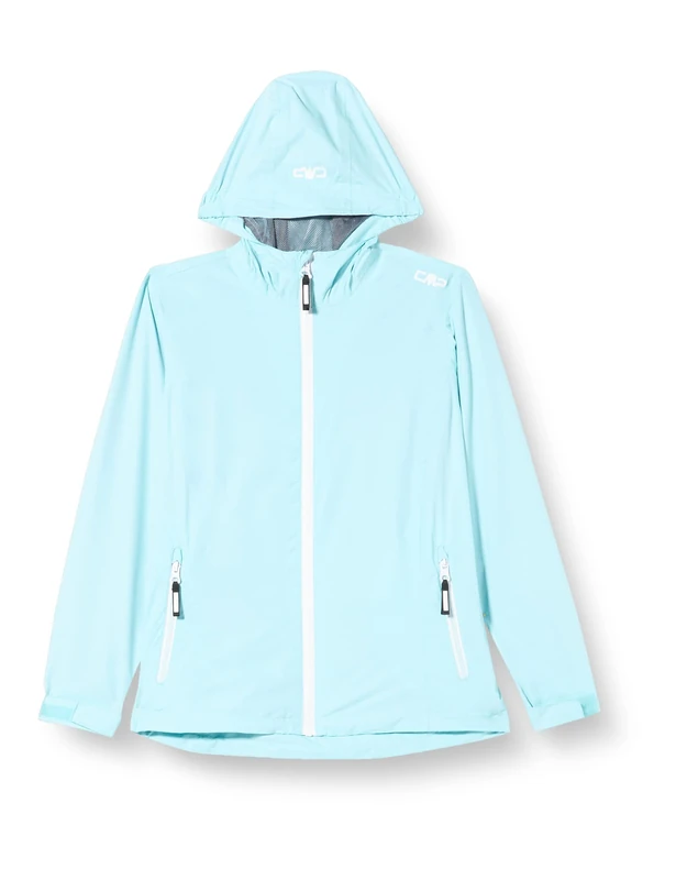 CMP - Kid G Jacket Fix Hood, Waterfall, 110