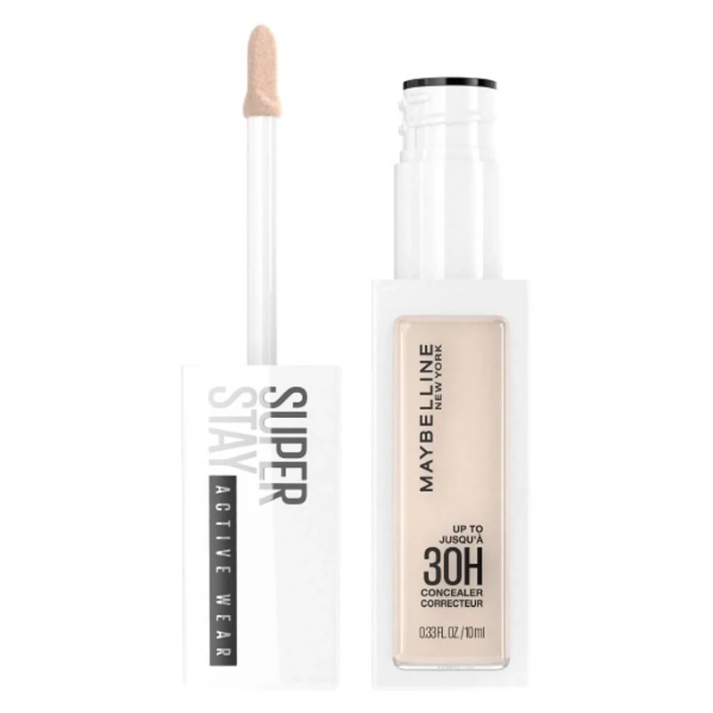 Maybelline SuperStay Concealer - 30H Coverage Matte, Fair Off White