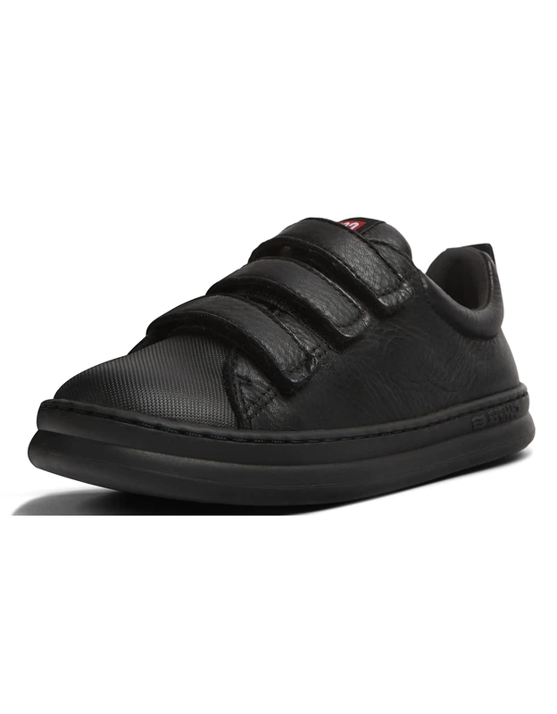 Camper Unisex Kids Runner Four Kids-k800513 Sneaker, Black, 1 UK Child