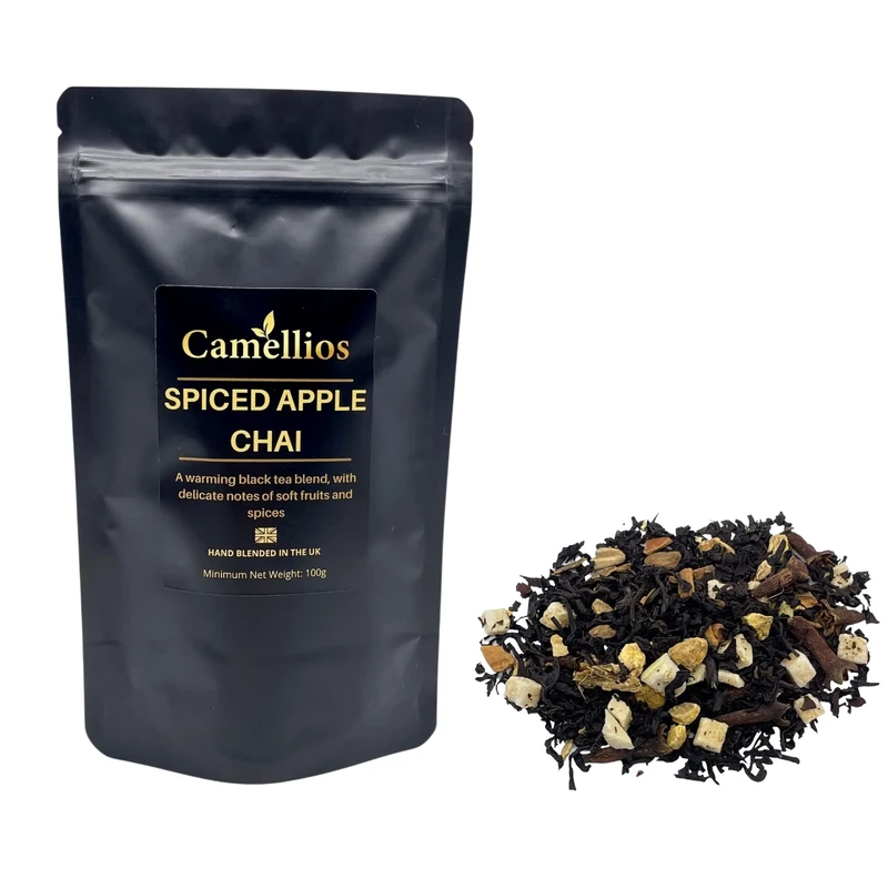Spiced Apple Chai, Black Loose Leaf Tea, Camellios (100g)