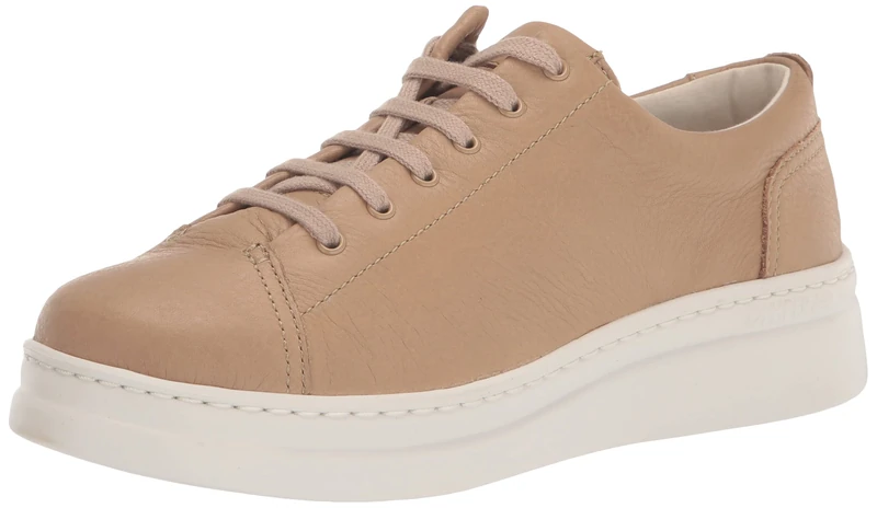 Camper Women's Runner Up Sneaker, Beige 059, 3 UK