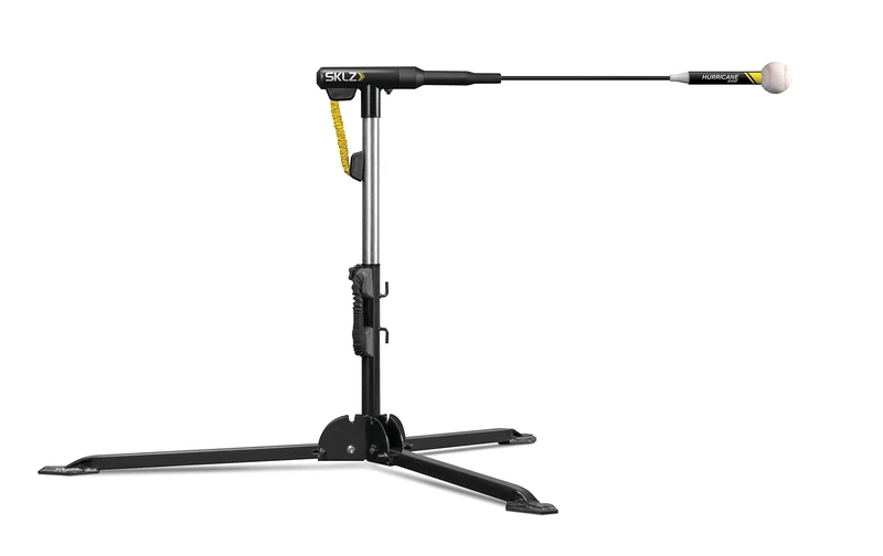 SKLZ Hurricane Select Portable Batting Swing Trainer for Baseball and Softball, Black/Yellow