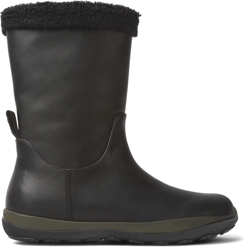 Camper Women's Peu Pista GM K400649 Mid Calf Boot, Black 001, 6 UK
