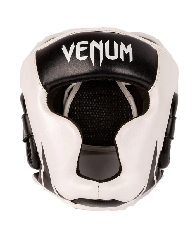 Venum, Challenger Kids Headgear, Unisex Kids, S/M, Black/White