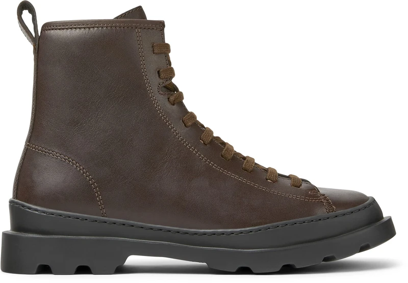 Camper Women's Brutus K400325Medium Lace Boot, Brown 023, 2 UK