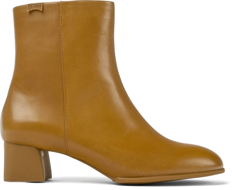 Camper Women's Katie Mid Calf Boot, Medium Brown, 5