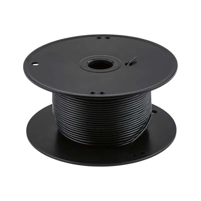 Paulmann 94594 Cable System Tension Cable Corduo 100m Insulated 2.5mm2 Cable Black Cable Rail