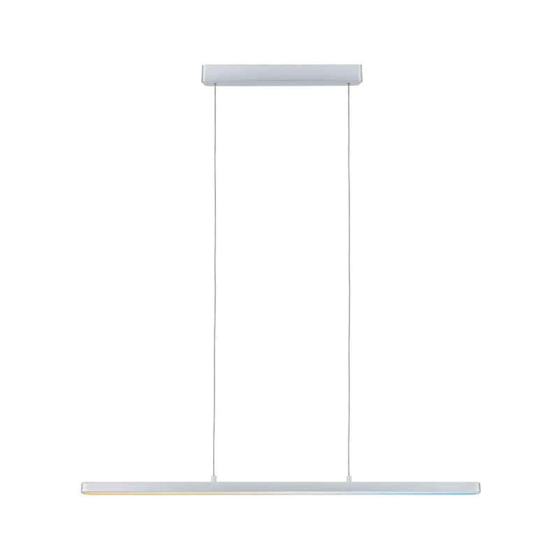 Paulmann 79902 LED pendant luminaire Lento Smart Home Bluetooth incl. 1x43W Dimmable Tunable White Chrome matt Aluminium, Plastic 2700K