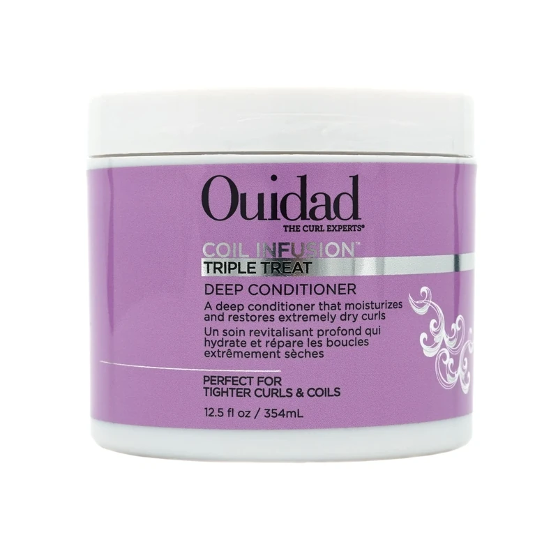 Ouidad Coil Infusion Triple Treat Deep Conditioner For Unisex 12 oz Conditioner