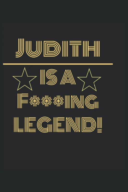 Judith Notebook: Organizer | Planner | Journal | 120 Pages