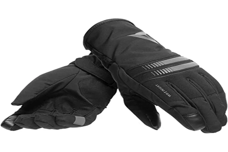 Dainese Plaza 3 Lady D-Dry Gloves, Waterproof Winter Motorbike Gloves, Women, Black/Anthracite, S