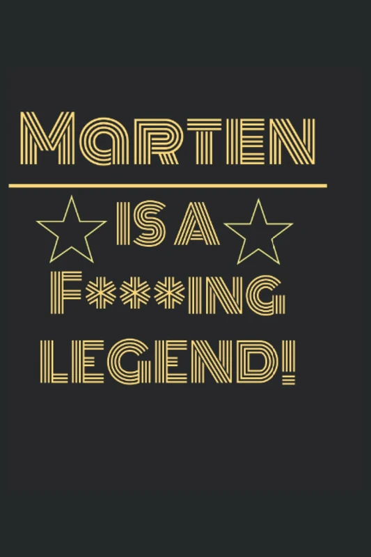 Marten Notebook: Organizer | Planner | Journal | 120 Pages