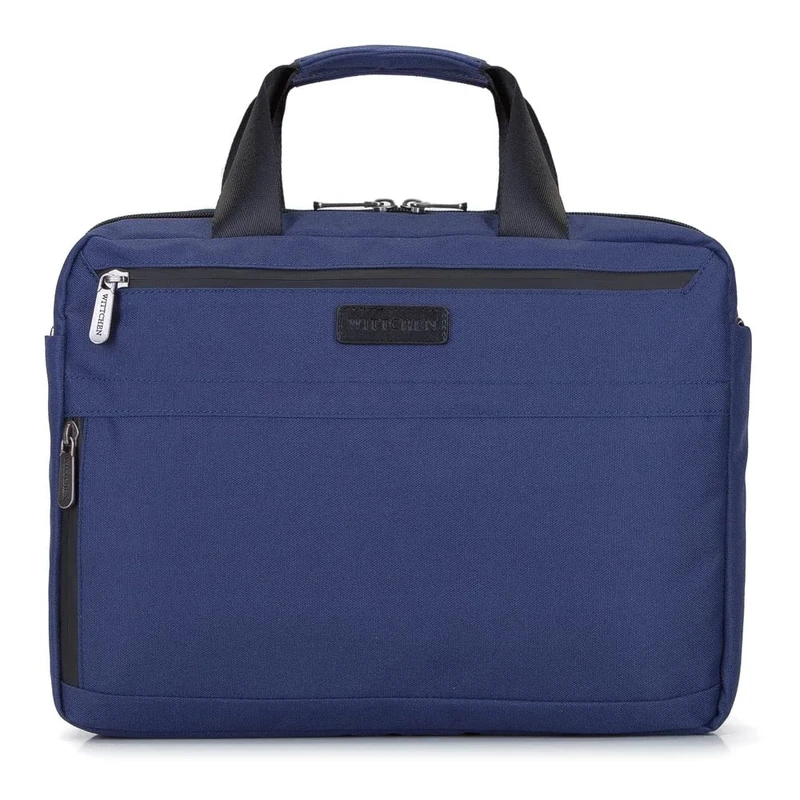 WITTCHEN Men's Office Laptop Bag, darkblue, S