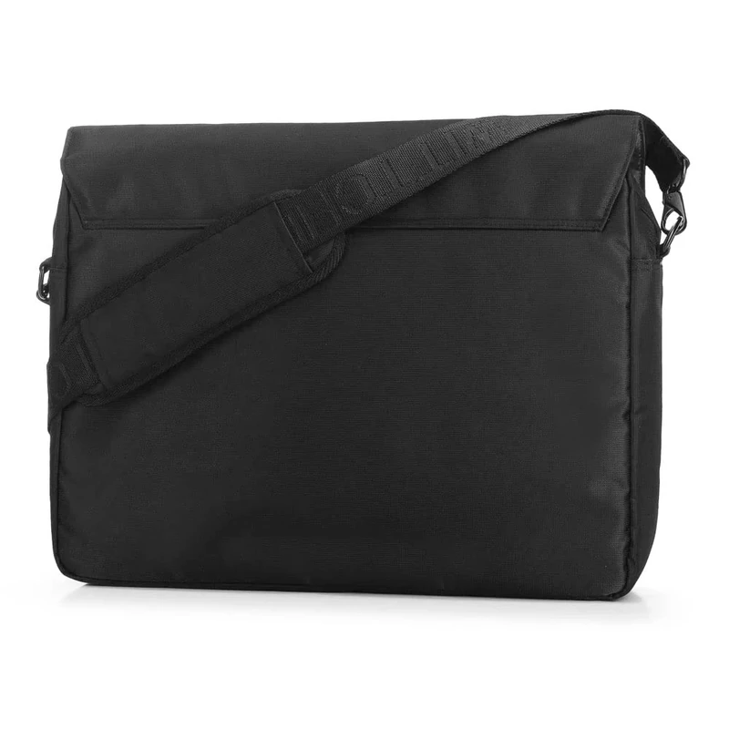 WITTCHEN Men's Office Laptop Bag, Black-Red, L