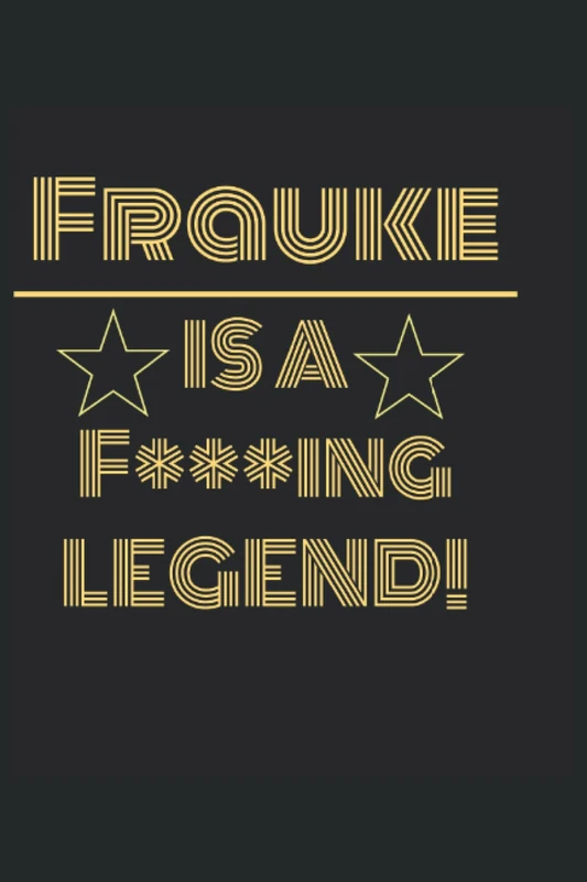 Frauke Notebook: Organizer | Planner | Journal | 120 Pages