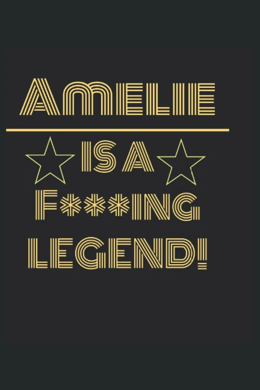 Amelie Notebook: Organizer | Planner | Journal | 120 Pages