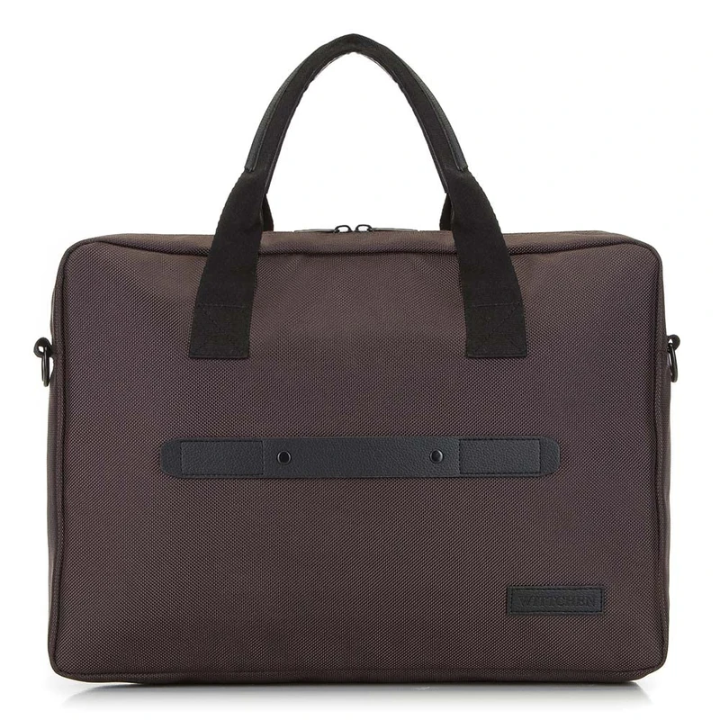 WITTCHEN Men's Office Laptop Bag - Brown, Medium