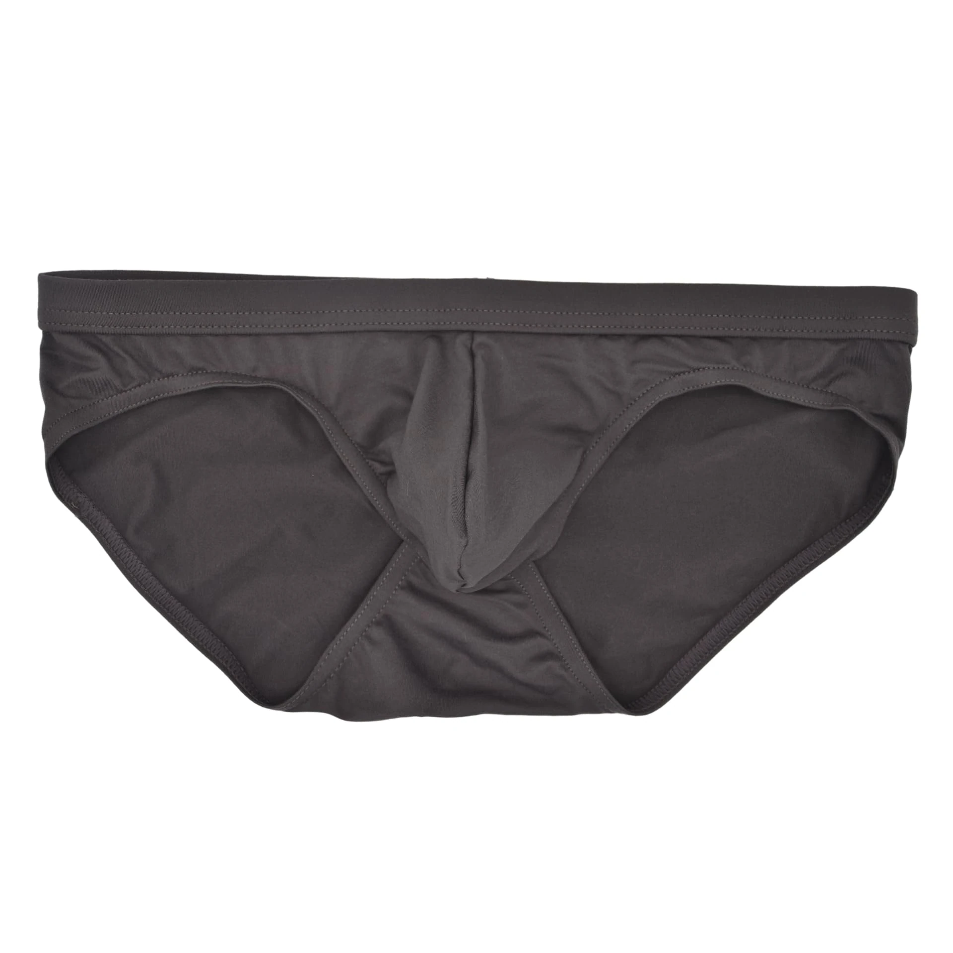 TADUANO Men's Underwear Bikini Briefs Low Rise Sexy Fashion with Pouch Solid Color Comfortable (3XL,Dark Grey)