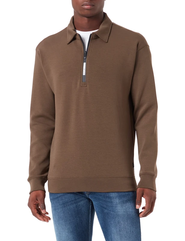 REPLAY Men's M6253 Sweatshirt, 123 Light Mud, M