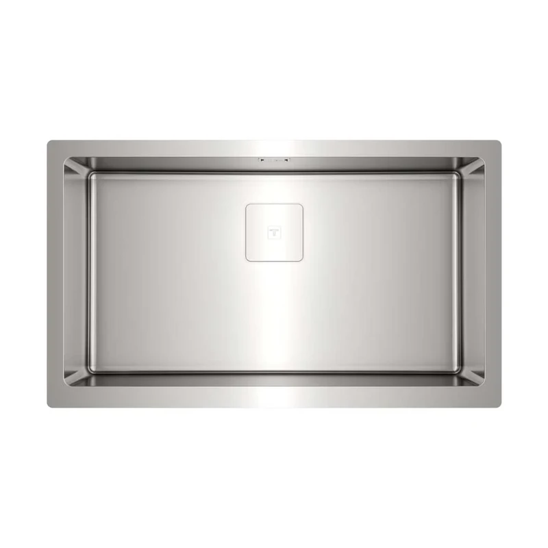 Teka | 80 cm Built-in Sink with Stainless Steel Bucket with SilentSmart | American PRO 80 M-XP 1B |Stainless Steel | 79 x 46.7 x 20 cm