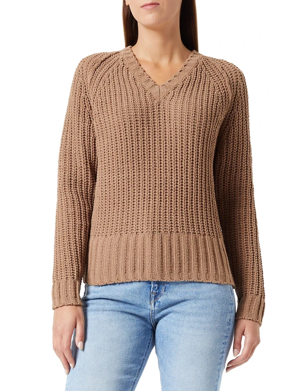 REPLAY Women's Jumper, 989 Brown, XS