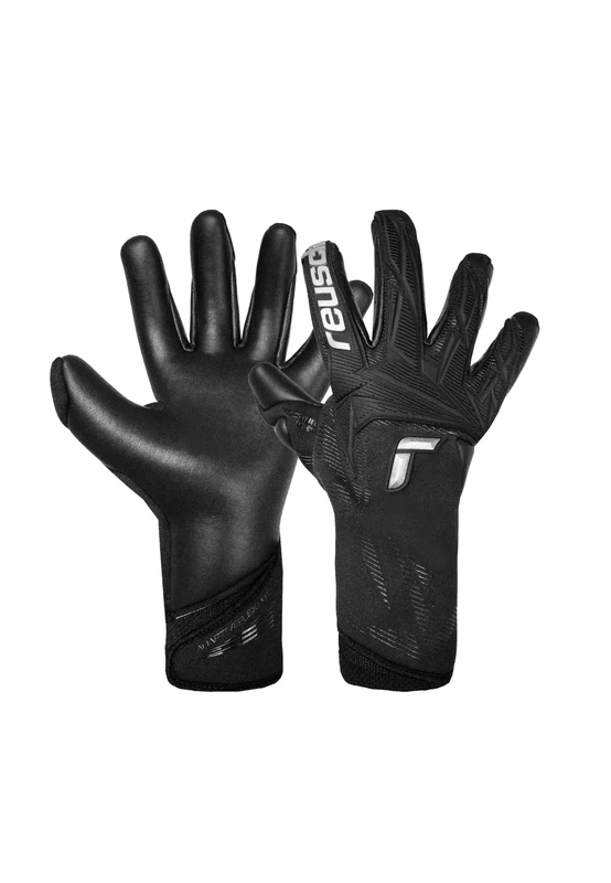 Reusch Professional Goalkeeper Gloves Men Adults Extreme Grip, Optimal Ball Control for Training & Play Artificial Grass & Natural Grass Size 7.5-11 Attractive Duo Strapless - Image 1