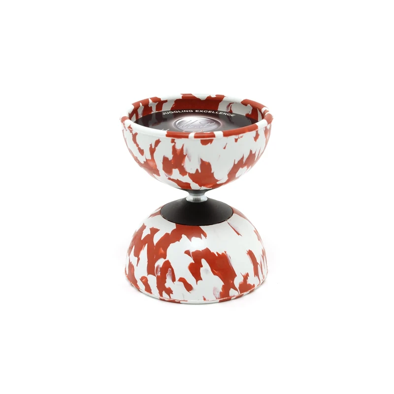 Mister Babache Harlequin Diabolo Medium - White/Red 0722