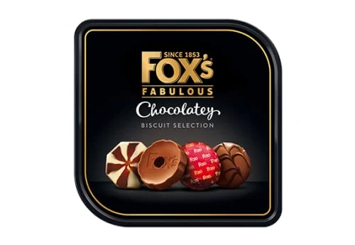Foxs Biscuit Tin - Foxes Chocolate Biscuits Tins 730G Biscuit Gift Set - Tins Of Biscuits Tin Gifts Chocolate Biscuits Tins Selection Biscuits Gifts