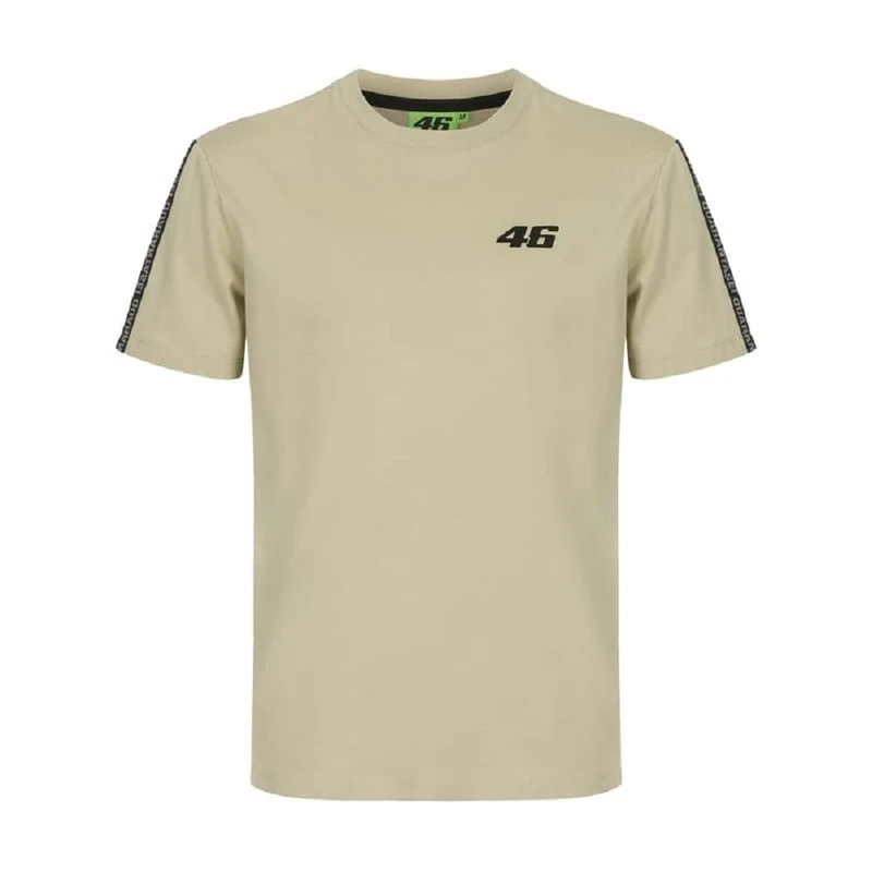 VR 46 Men's Core 46 T-Shirt, Dove Grey, L