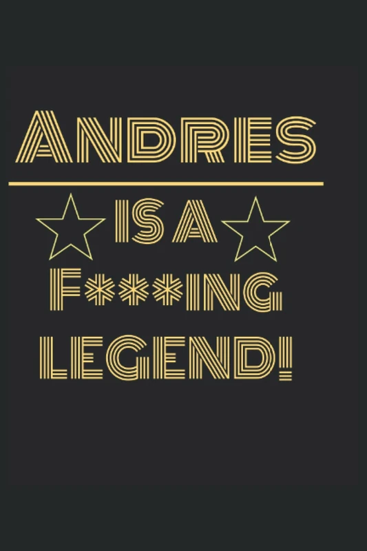 Andres Notebook: Organizer | Planner | Journal | 120 Pages