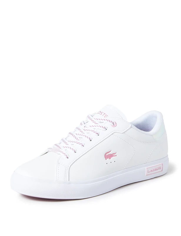 Lacoste Women's Powercourt 222 4 SFA Sneaker, Wht, 3 UK