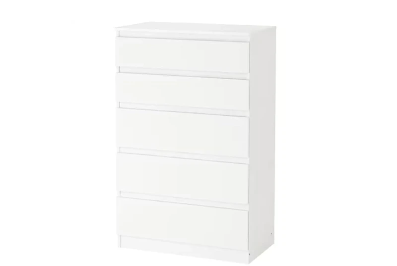 Ikea Kullen Chest of 5 Drawers, white70x112 cm (27 1/2x44 1/8") (White)