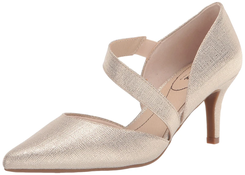 LifeStride Women's Suki Pump, Platinum, 6.5 UK