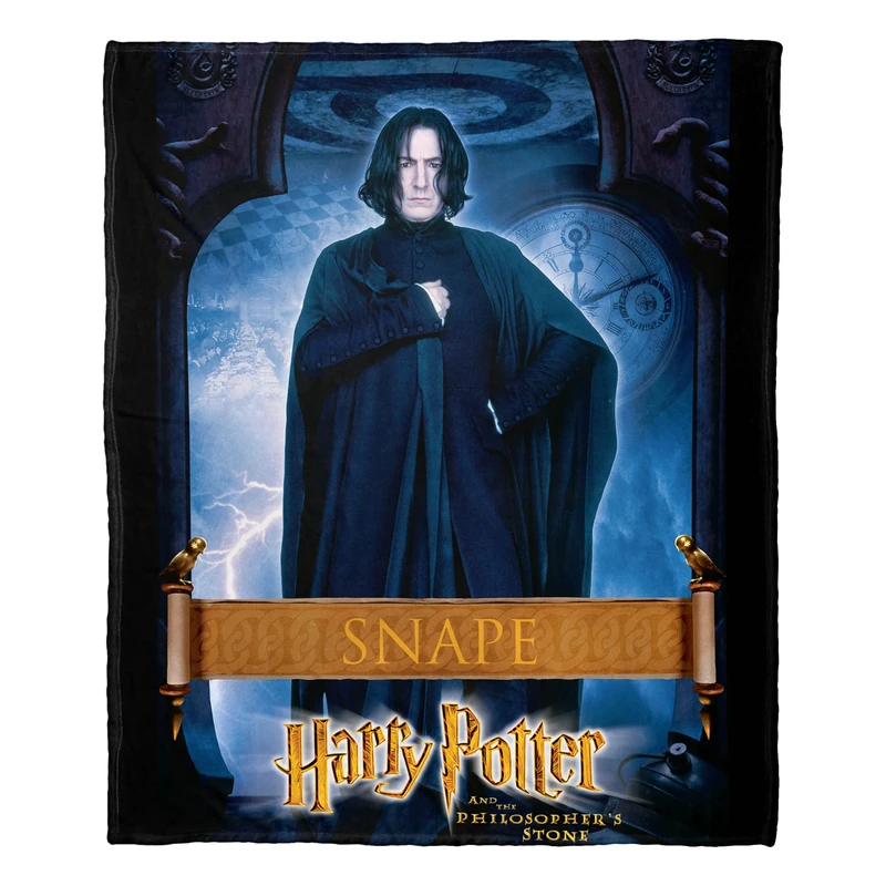 Northwest Harry Potter Silk Touch Throw Blanket, 50" x 60", Snape