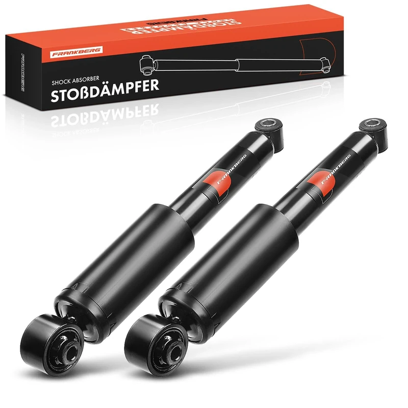 Frankberg 2x Shock Absorber Strut Rear Left Right 414mm Gas pressure Compatible with Astra H A04 Astra H Caravan A04 Astra H GTC A04 Replace# 23982,23994