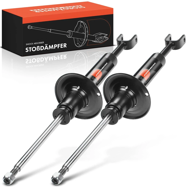 Frankberg 2x Shock Absorber Strut Front Left Right 621mm Gas pressure Compatible with A4 8E2 A4 Avant 8E5 8ED Exeo ST 3R5 A4 Cabriolet Replace# 341845,8E0413031AK