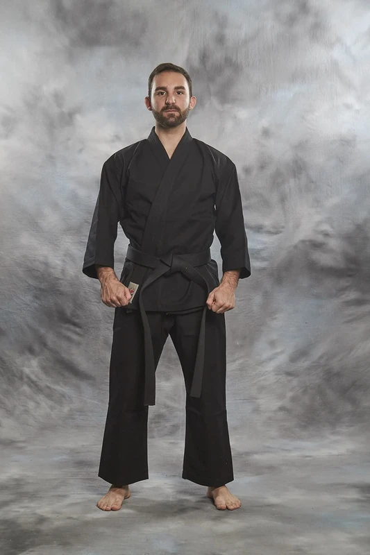 Tokaido Kenpogi Bujin Kuro Black 150, Adults Unisex