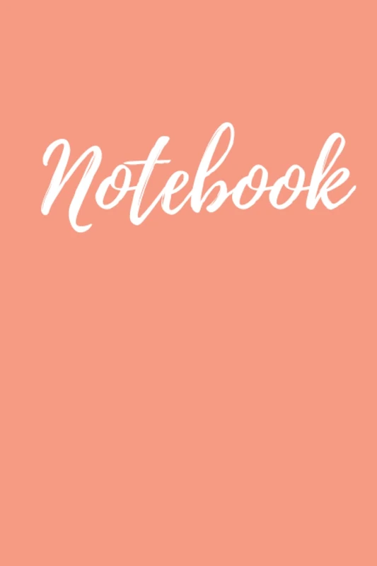 Dark Tan Paperback Lined Notebook 6x9 in with 120 pages: Style Dark Tan Paperback Lined Notebook 6x9 in with 120 pages