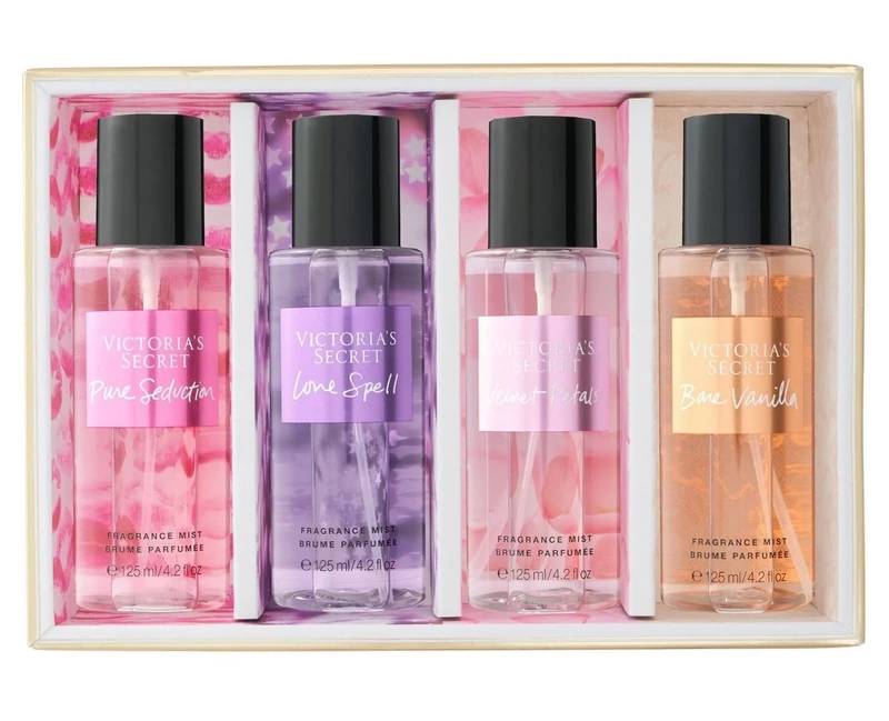 VS Assorted Travel Fragrance Mist Gift Set - Portable Scents for Women