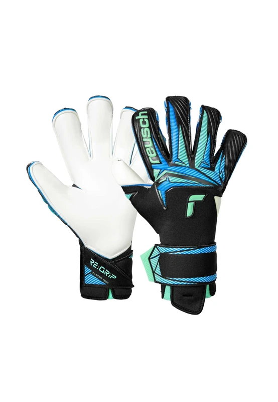 Reusch Professional Goalkeeper Gloves Men Adults Durable Grip & Precise Fit Breathable for Training & Play Artificial Grass & Natural Grass Size 7.5-11 Attractive RE:Grip Evolution