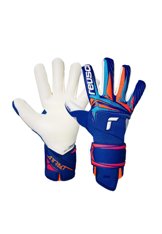 Reusch Professional Goalkeeper Gloves Men Adults Extra Strong Grip, Stable Fit & Direct Ball Feel for Training & Play Artificial Grass & Natural Grass Size 7.5-12 Attractive Gold X Guardian