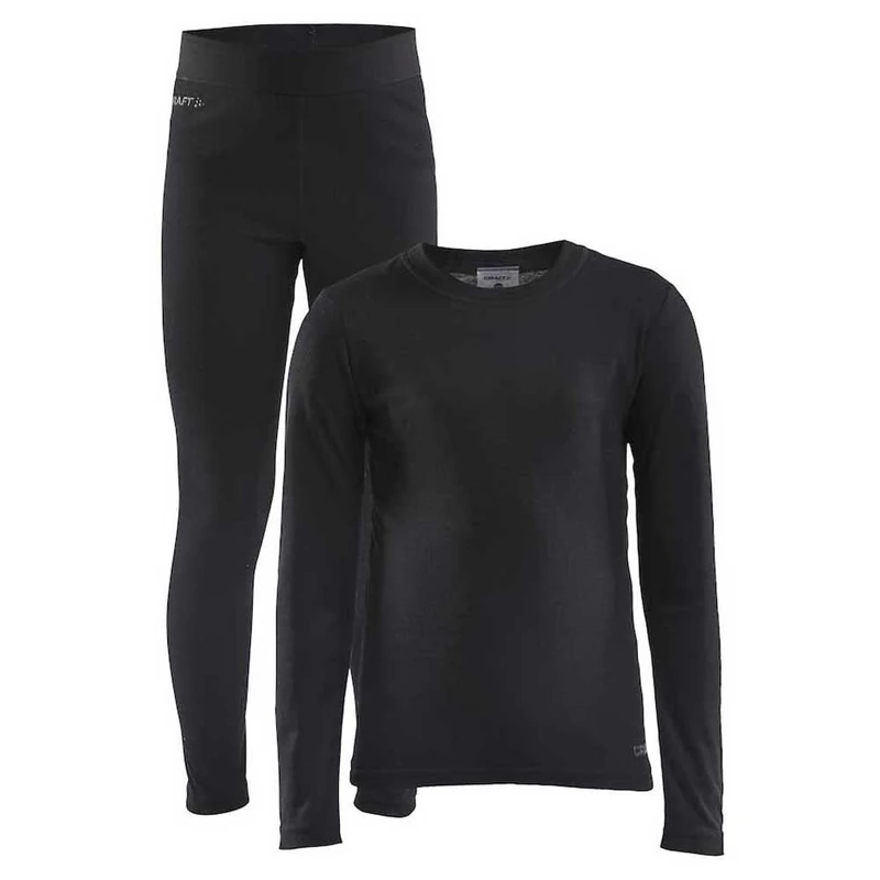 Craft Core Warm Kids Linen Set, Black, 110 cm-116 cm - Image 1