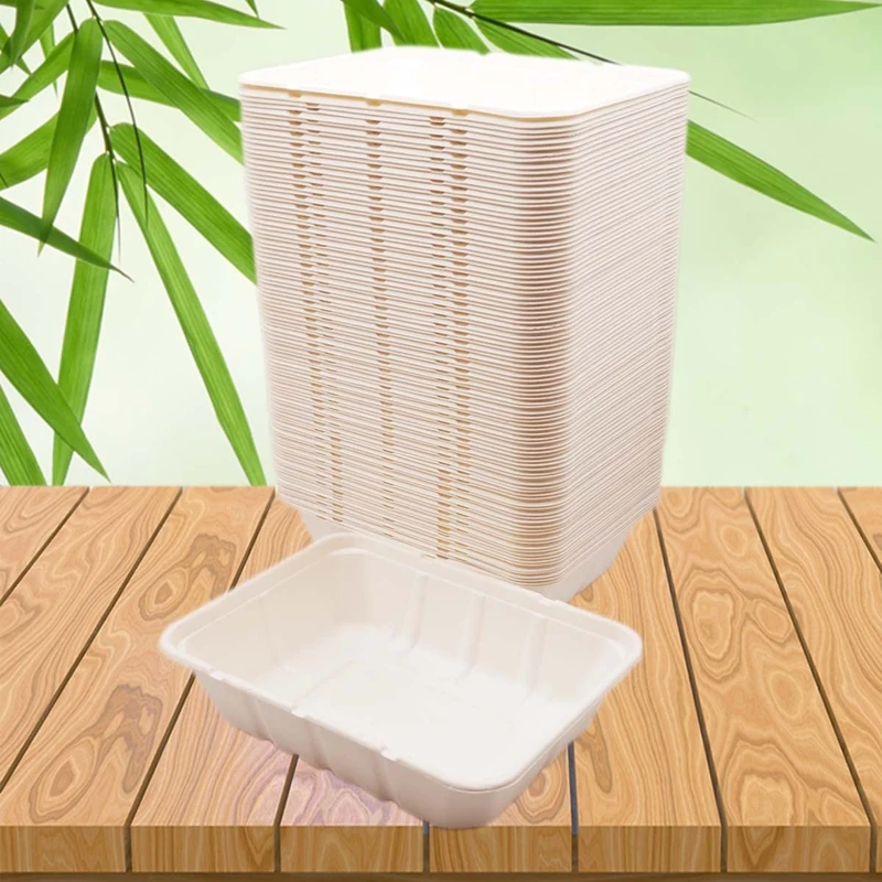 BeTasty Lunch Box 1200 ml Sugar Cane 224 x 173 x 53 mm Pack of 125 - Image 1