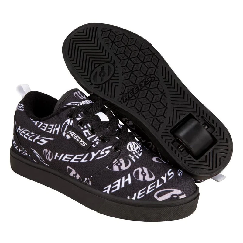 Heelys Pro 20 Prints (HE101139) Black/White/Grey Swirl Logo - UK 12 / EU 31