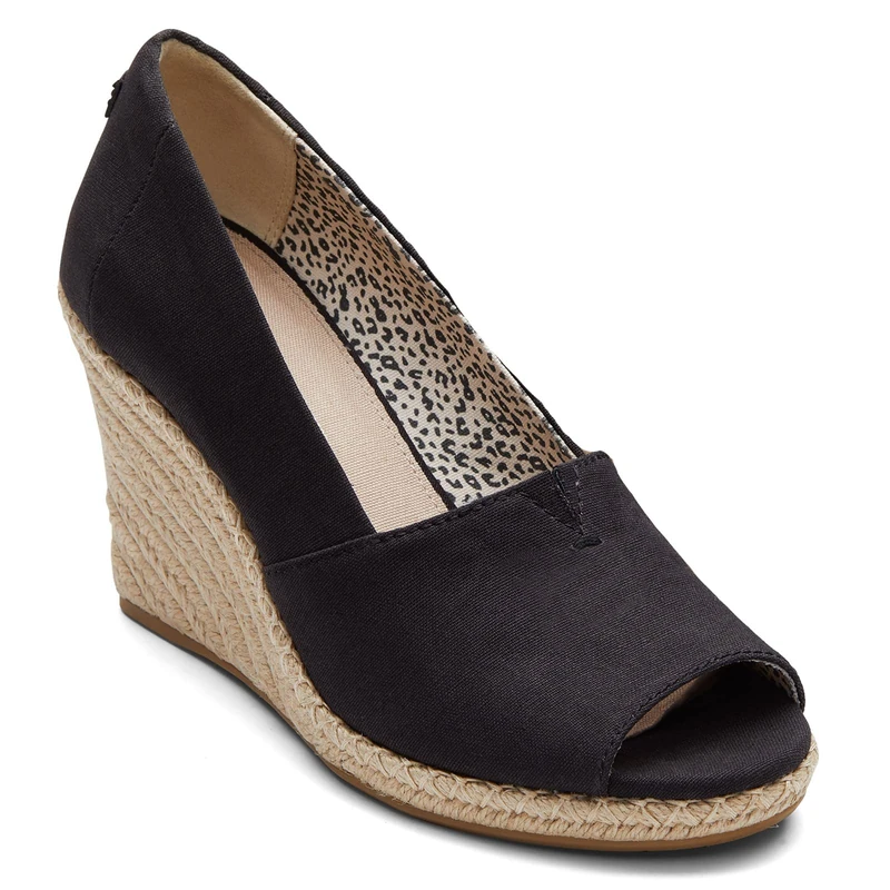 Toms Women's, Michelle Sandal Black 9 M