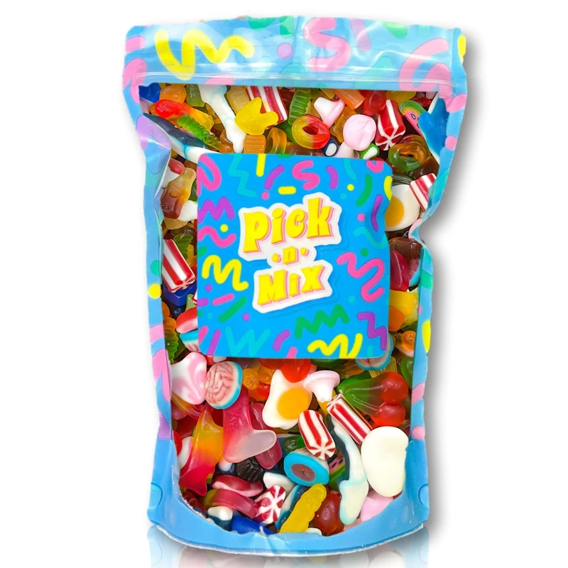Pick & Mix Sweets – Non-Fizzy/Gummy Jellyy sweets Candy Selection - 800g Pick n Mix Sweets