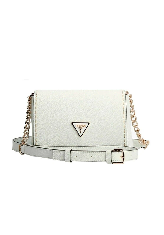 GUESS, DOWNTOWN CHIC MINI XBODY FLAP Woman, White, One Size