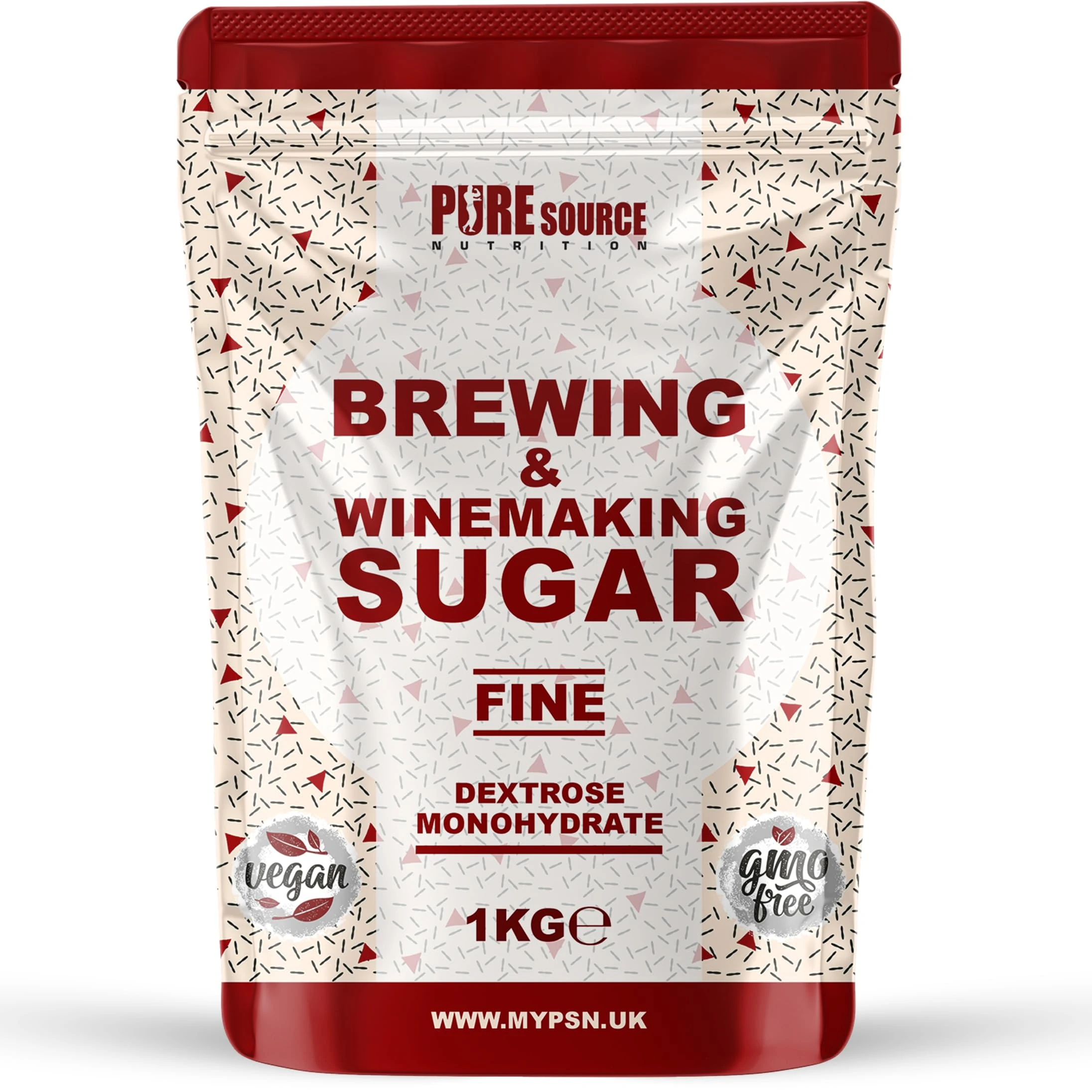 Pure Source Nutrition Brewing Sugar (Glucose) 1KG Home Brew Beer, Lager, Cider, Wine, Spirits Kits, Beer Brewing, Wine Making Sugar