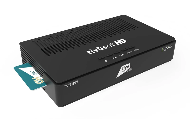 i-ZAP TVS 495 Tivùsat DVB S2 HD Satellite Receiver